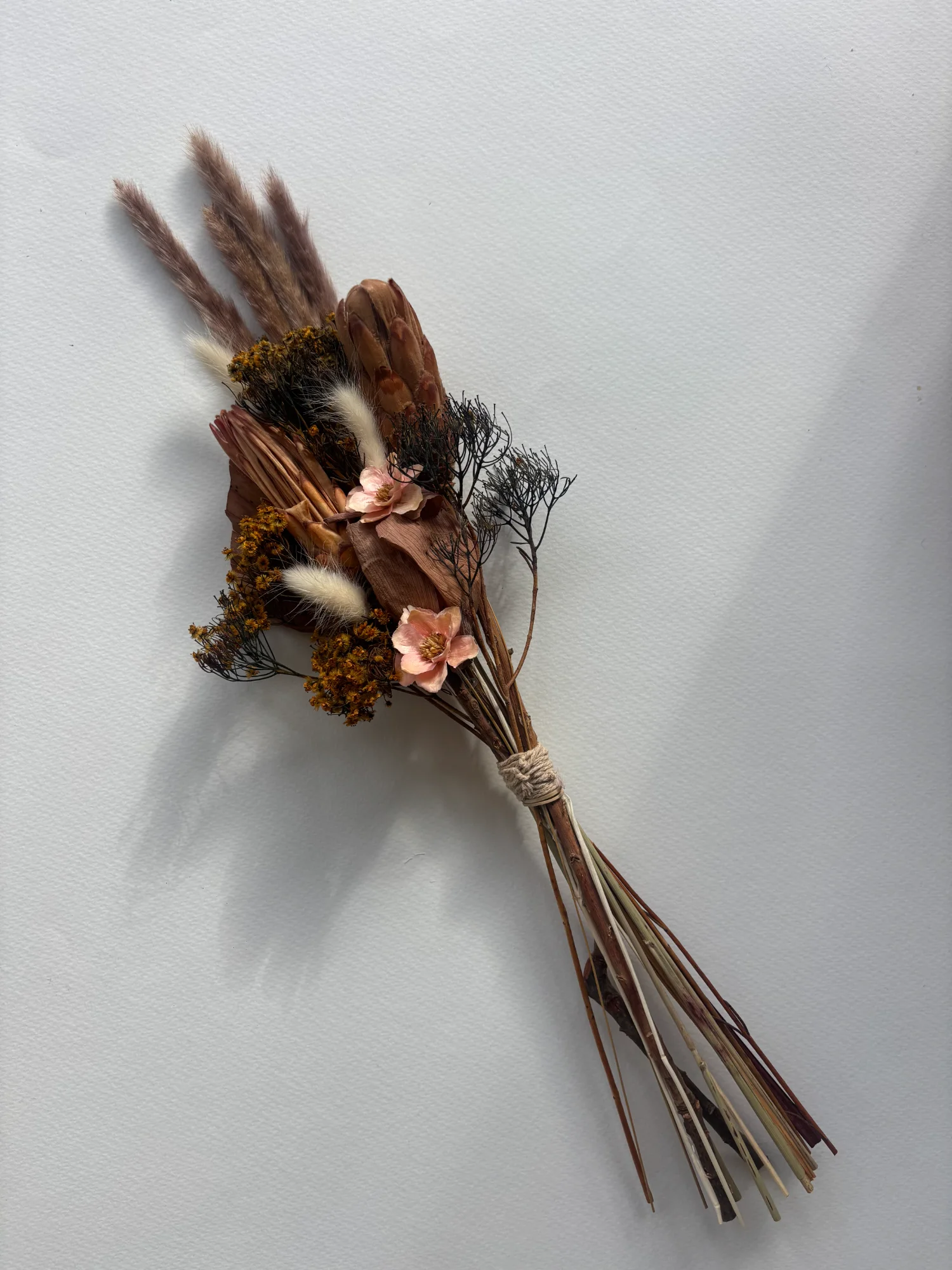 Natural dried arrangement